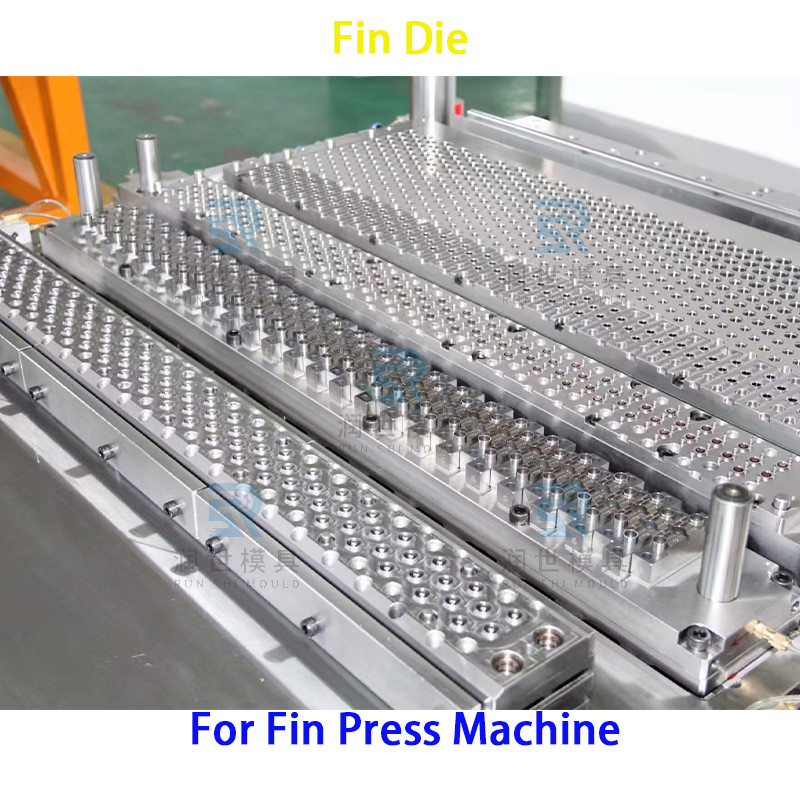 Aluminum Foils Making Fin Die And Fin Press Production Line Customized