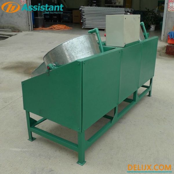 Double Pot Tea Roasting Machine with 50cm Wok Diameter and 0.75kw Power