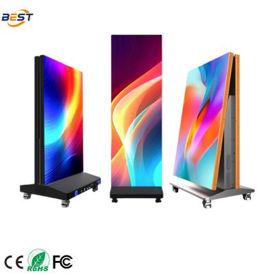 Indoor LED Poster Display Screen P2.5 1920x640mm Front Service