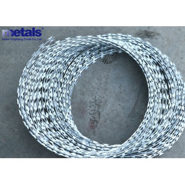 2.5мм тяжелое бритво Concertina Колючая проволока 10м