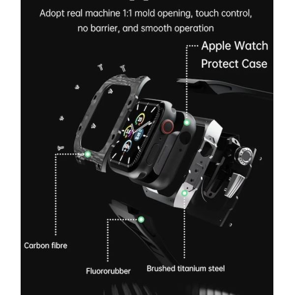 Чехло из углеродного волокна Apple Watch Ultra Case And Band