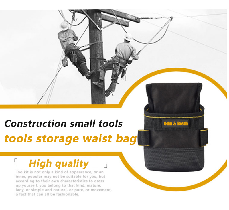 Customized Multipocket Gardening Set Tools Kit Tool Pouch Electrician Waist Tool Bag