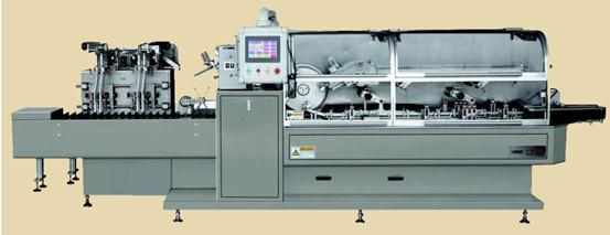 18000BPH Máquina de cartonagem automática de tipo horizontal máquina de cartonagem adota PLC, Human Machine Interface