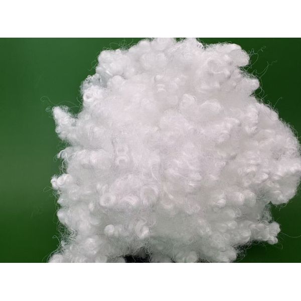 HOLLOW CONJUGATED SILICONIZED PSF POLYESTER STAPLE FIBER A GRADE WITH GOOD RESILIENCE AND HIGH TENACITY,15D*64MM,VIRGIN