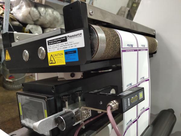 350mm Full Automatic Label Slitting Machine with Servo Motor