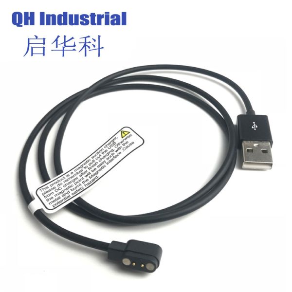 2Pin 2.84mm Pitch Standard Smart Home Applicaton Connector magnetic pogo pin