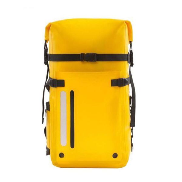 1.4kg Waterproof Roll Top Backpack , 30L Waterproof Backpack For Kayaking