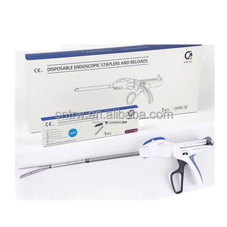 CE Лапароскопические хирургические инструменты Эндоскопические одноразовые линейные резаки