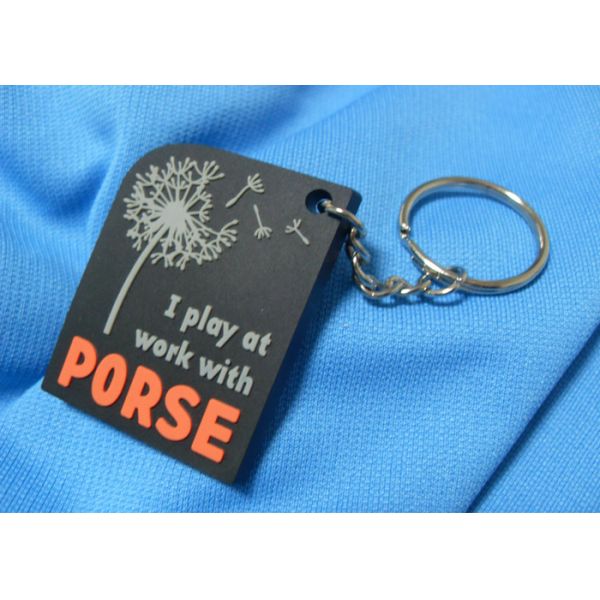 Сувенир отпечатанный таможней выдвиженческий деталей дизайна моды фестиваля силикона Кейчайн