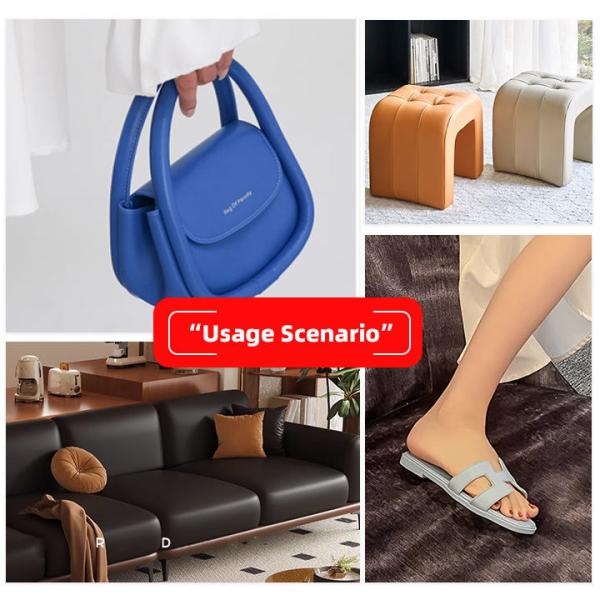 PVC Knitted Leather Fabric for Furniture 57/58 Waterproof Abrasion-Resistant