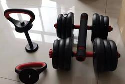 Multifunctional Cement Dumbbell Barbell Sets Dumbbell Barbell Kettlebell Set For Men