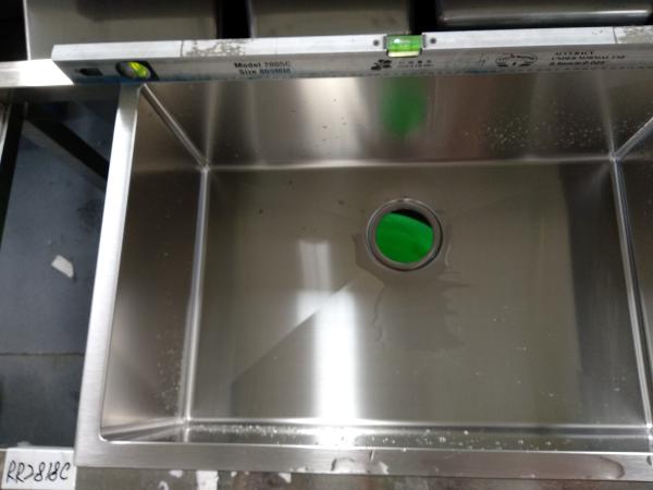 32 Inch Undermount / Under Counter Stainless Steel Basin Sink For Restaurant