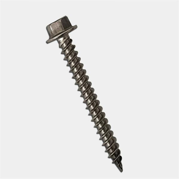 Hex Head Wood Screw Steel Screw Zinc Plated Wood Screw Din571