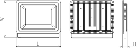 свет потока водоустойчивое IP65 СИД 400W без рекламы датчика