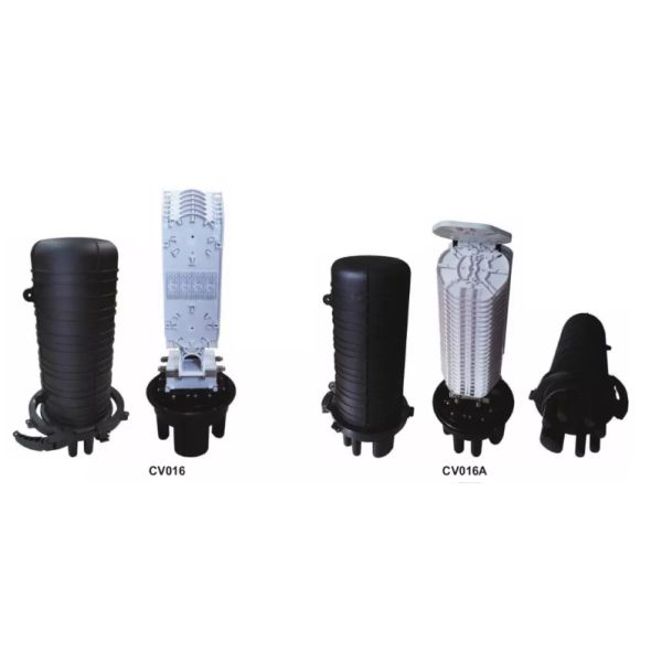 24 Cores Fiber Optic Joint Enclosure Max Capacity 288 Fiber PP Materials With UV