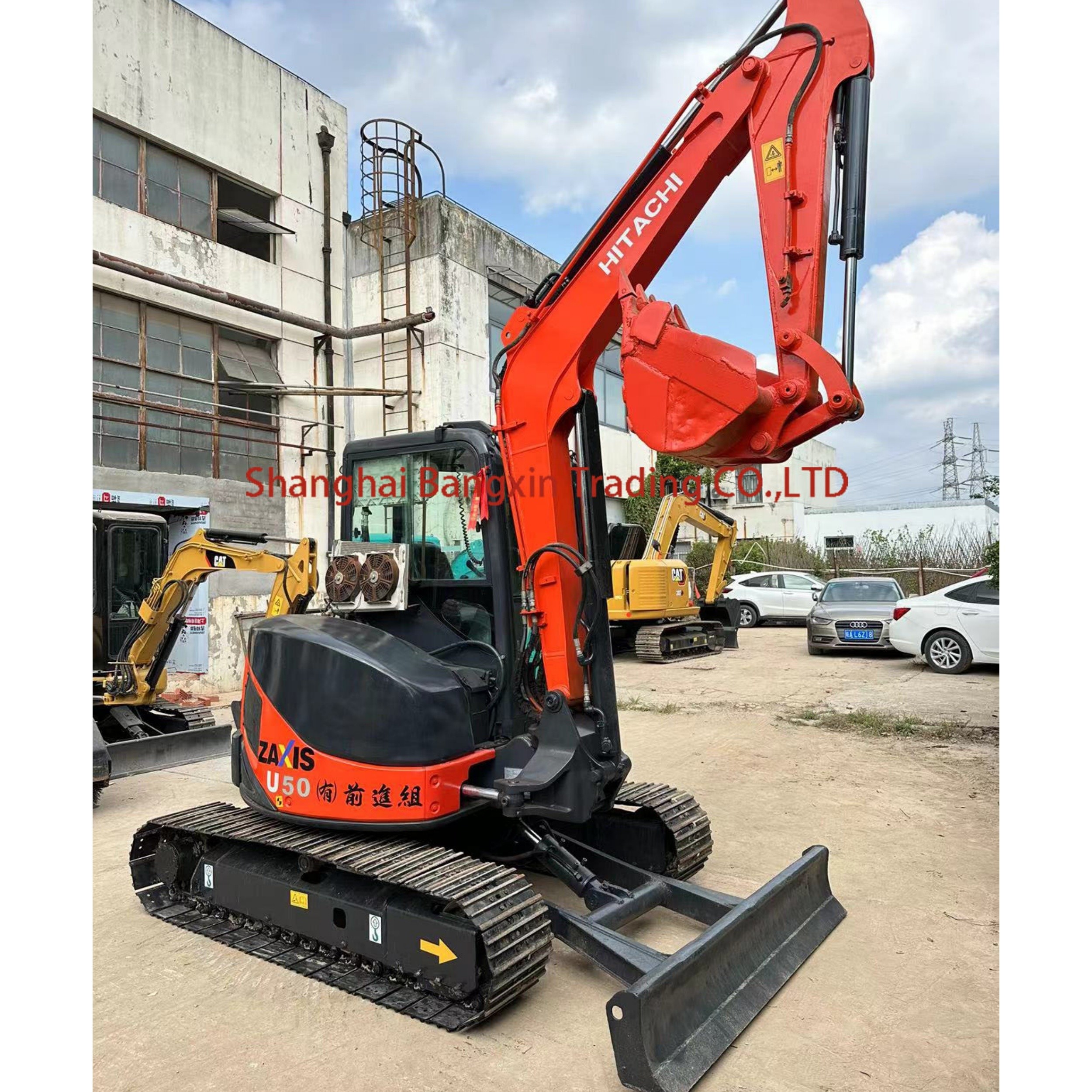Japan Imported Used Hitachi ZX50-3F Excavator with and EPA/CE Certification from Japan
