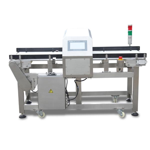 Conveyor Metal Detector For Frozen Food Industry , Frequency Adjustable