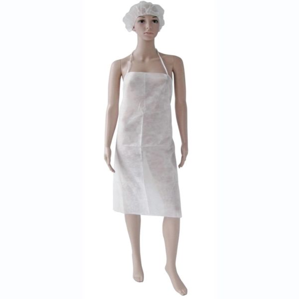 18g Oilproof Sleeveless Disposable Plastic Aprons