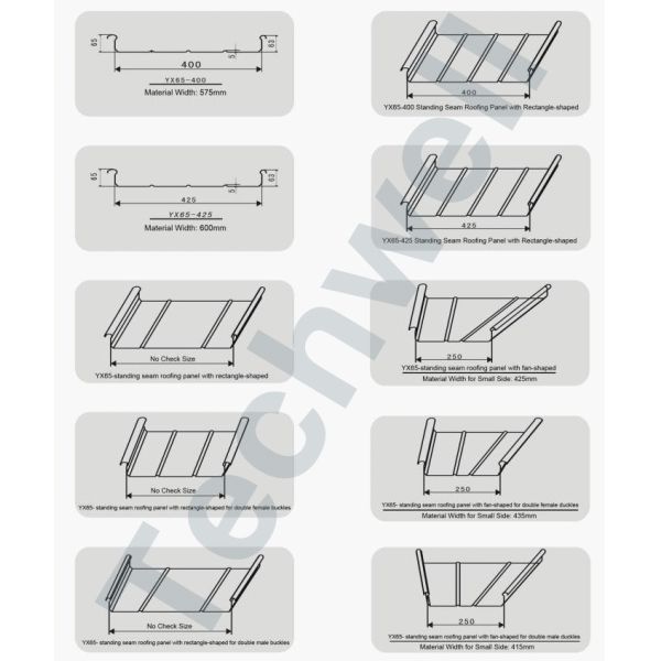 Taper Sheet Roll Forming Machine With Manual, Hydraulic Decoiler for Tapered Bemo Panel
