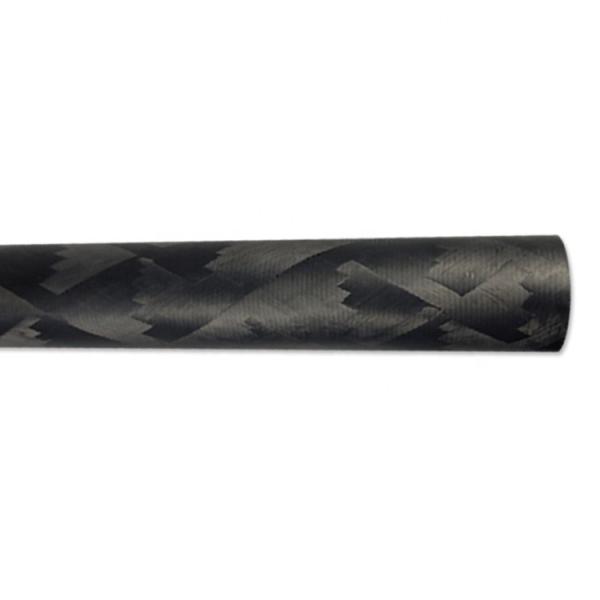 Tubos de escape de fibras de carbono de fibras de fibras de fibra de carbono 3k resistentes ao calor e duráveis para uso industrial