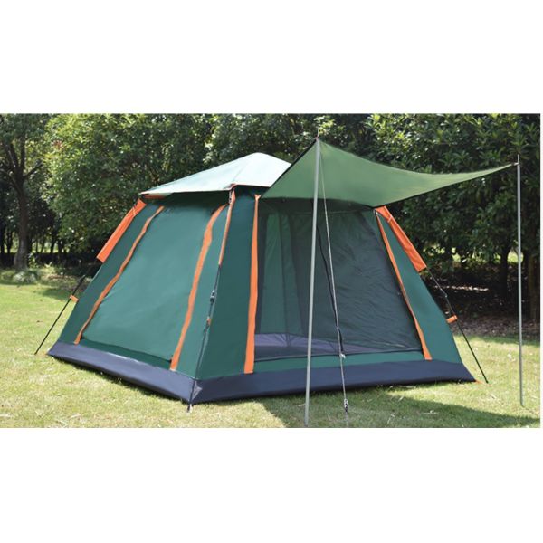 150*210*120 см водонепроницаемый оранжевый 210D полиэстерный рипстоп с покрытием PU3500+ Наружные кемпинговые палатки подходят для 2 ~ 3 человек