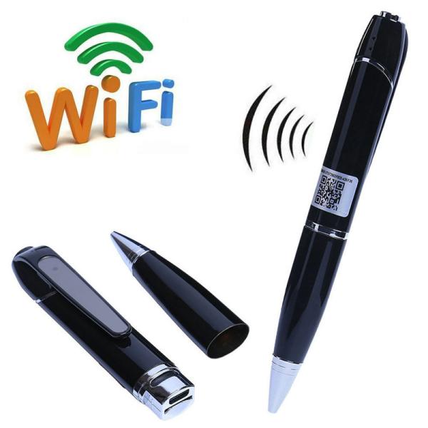 720P HD WIFI P2P Pen Spy Hidden Camera Covert Video Streaming Recorder Home Security Nanny Camera Remote Baby Monitor