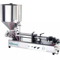 Máquina de enchimento de pistão pneumático líquido SUS304 220 V multifuncional