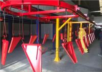 A corrente de suspensão industrial pulveriza a linha de revestimento com sistema de Recircle do poder