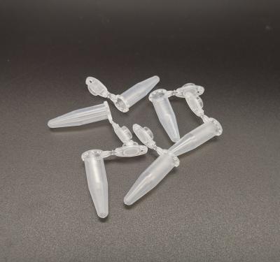 0.1 ML PCR Tubes White Medical Grade Polypropylene PP Made Self Adhesive Seal