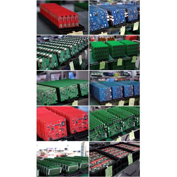 Одиночное, который встали на сторону собрание PCB прототипа плата с печатным монтажом 2 слоев