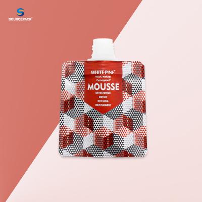 Customized Plastic Liquid Spout Pouch Small Cream Cosmetic Aluminum Waterproof