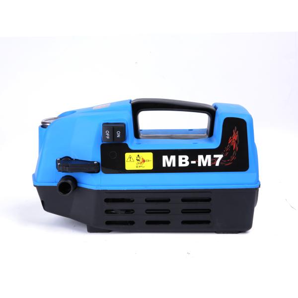 1.5KW Portable Electric Car Washer , M7 Water Jet Machine For Car Wash