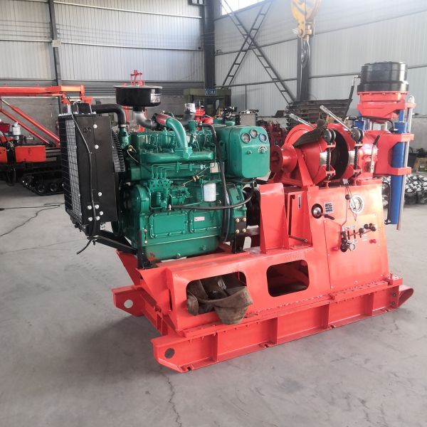 300-500m Low Pile Driving 15KW Well Drilling Rig