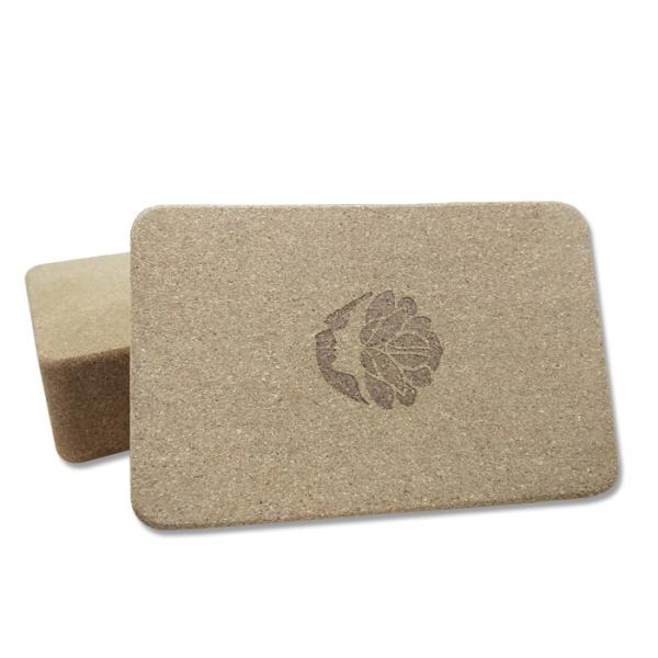 Yoga Cork Block Without Sawdust High Density Natural Cork Fitness Sets