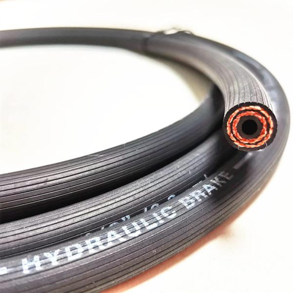 Zinc Plated SS Braided Car Brake Hoses 13mm OD For Performance And Tuning Cars
