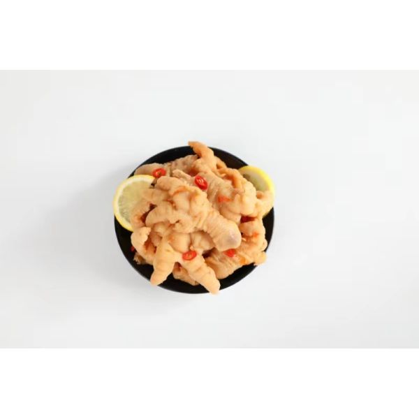 Best Seller Chinese Customized Packaging Tradition Snacks Braised Chicken Feet Lemon Spicy Boneless Chicken Feet Snack
