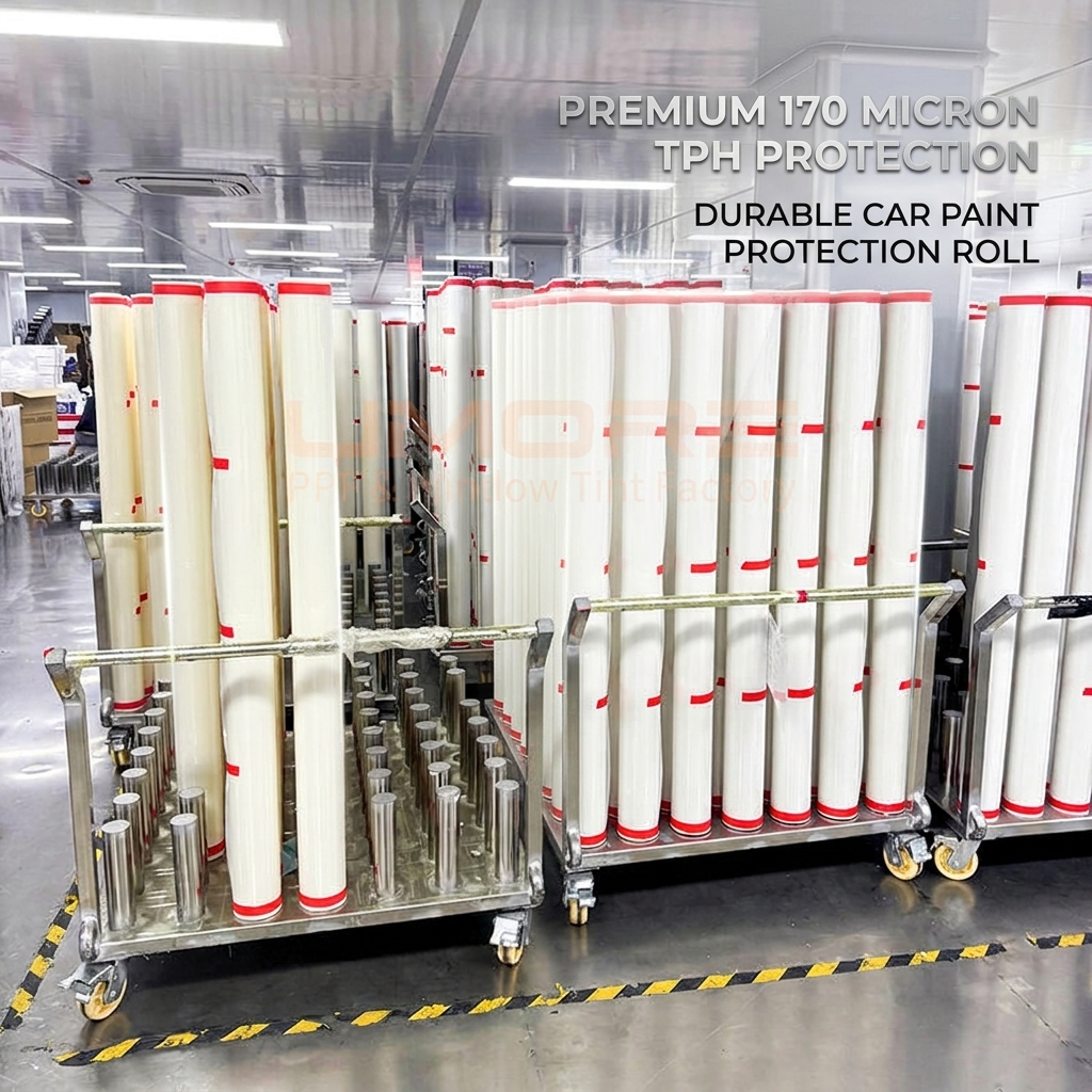 1.52*15M 6.5 Mil 170 Micron Henkel Glue Gloss Matte TPH PPF Paint Protection Film Car Protective Film Roll