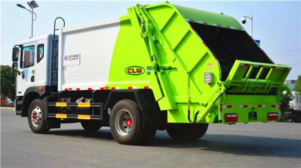 Le camion de déchets de gestion des déchets 4*2 10m3 a comprimé le camion à ordures