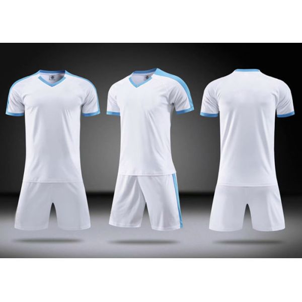 New fashion breathable dri fit sublimation custom design soccer jersey football uniform set