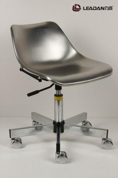 201 Stainless Steel ESD Cleanroom Chairs NO Armrest With Foot Rest Meet 100 Class