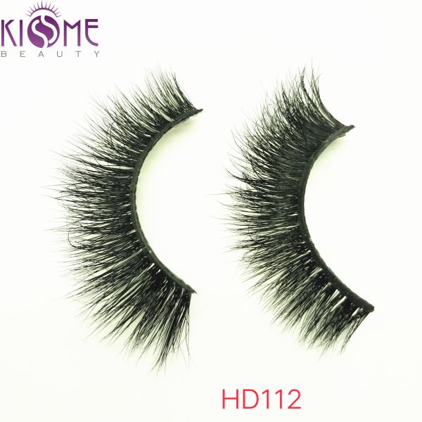 Long Crisscross Natural Mink Individual Lashes Fashionable For Photo Shoot