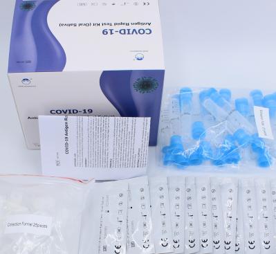 O CE aprovou o teste rápido de Kit Pharyngeal Test One Step do teste do antígeno Covid-19