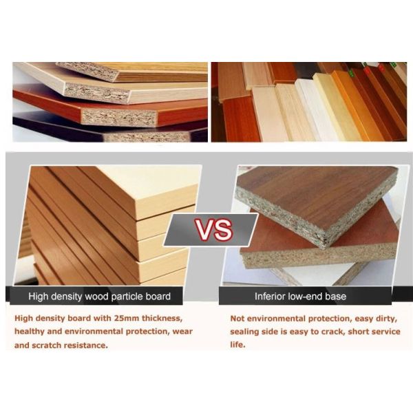 Modern Custom Office Desk With Melamine Faced Chipboard Material