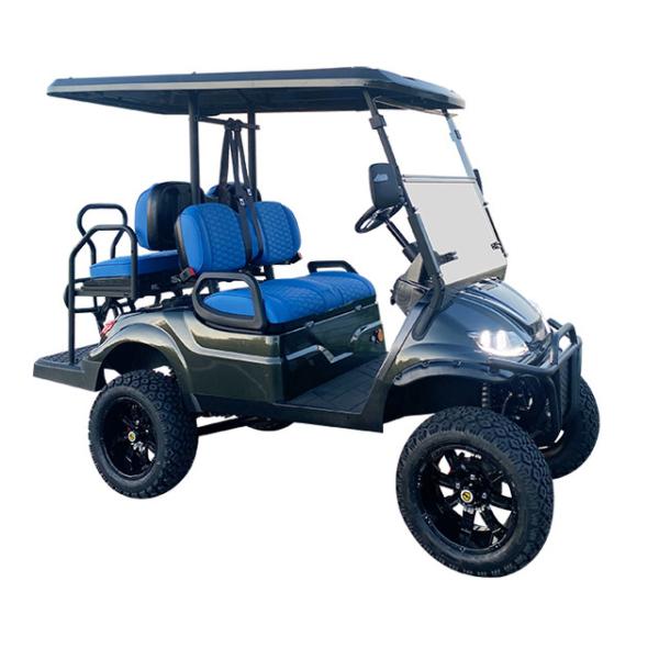 Latest Trends 48V 62V 72V 5KW7.5KW  Motor 4 Seater New Golf Cart Electric CE Certificate