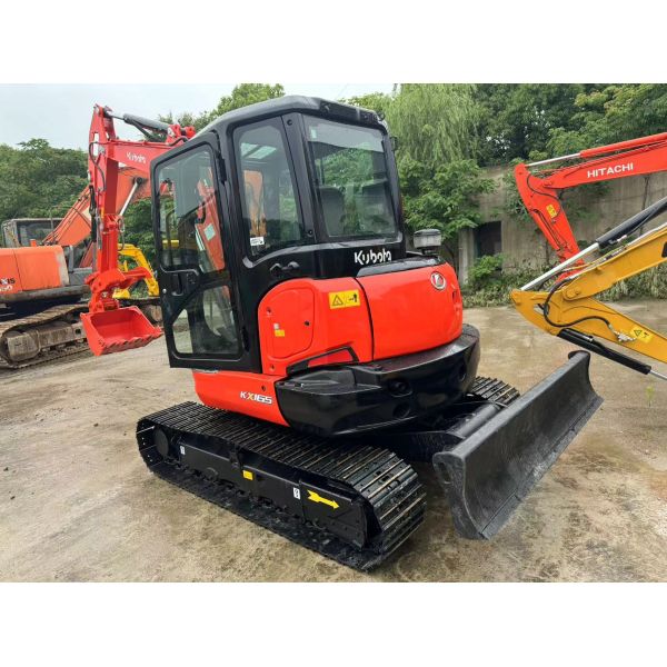 Kx165 Used Kubota Digger 6T Digger Kubota KX155 0.24m3 Bucket Capacity