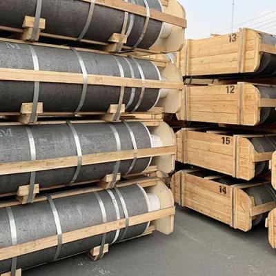 Graphite Electrodes For Arc Furnace Steelmaking 300x1500mm And 400x1800mm