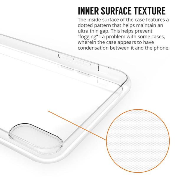 For Iphone X 0.3 mm Slim Phone Case Transparent Silicon Soft TPU Clear Back Cover