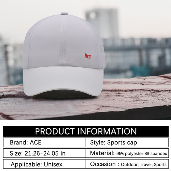 Ace Hat Manufacturer New Technology Seamless Tape Style White Baseball Sport Baseball Hats