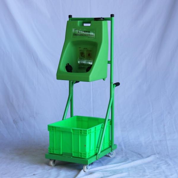 Trolley portable eyewash 30L(8gallon) emergency eyewash  ABS portable eye wash station, plastic emergency eye wash