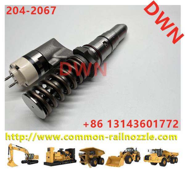 Injetor de combustível comum do motor diesel do trilho 3152B 204-2067 2042067 229-1631 2291631 162-8809